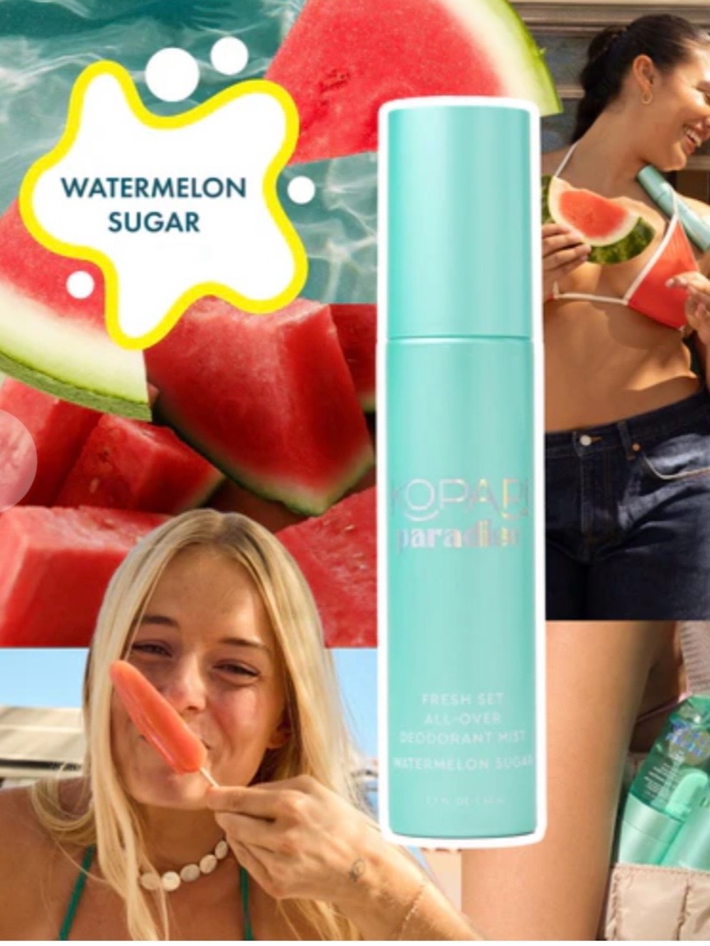Kopari Watermelon Sugar Deodorant Mist